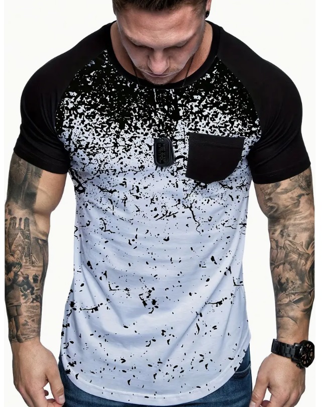 Camiseta estampada elegante