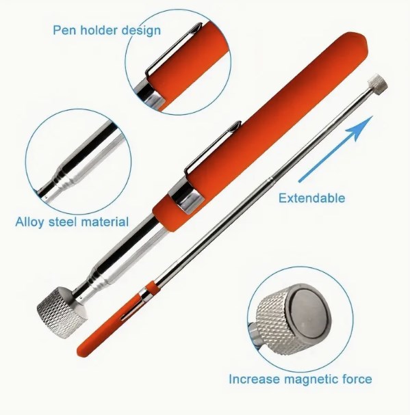 Bolígrafo De Recogida Magnética