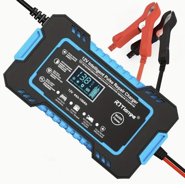 Cargador de batería inteligente de 12 V 2 Ah-100 Ah