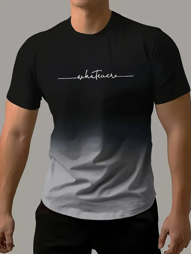 Camiseta Atlética Degradada para Hombre