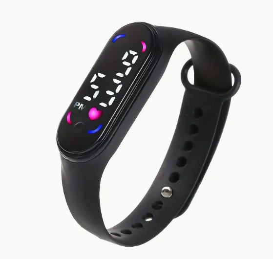 Reloj Digital Deportivo Unisex con Pantalla Táctil LED