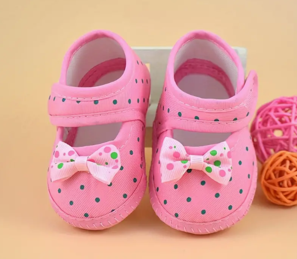 Zapatillas Adorables con Moño para Niñas